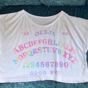 Rainbow Pastel Ouja Board Crop
